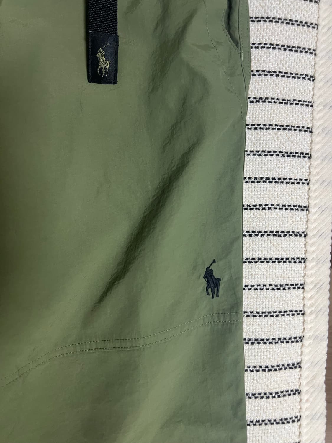 폴로 랄프로렌 카키 조거팬츠 M(QR정품) 상품이미지2