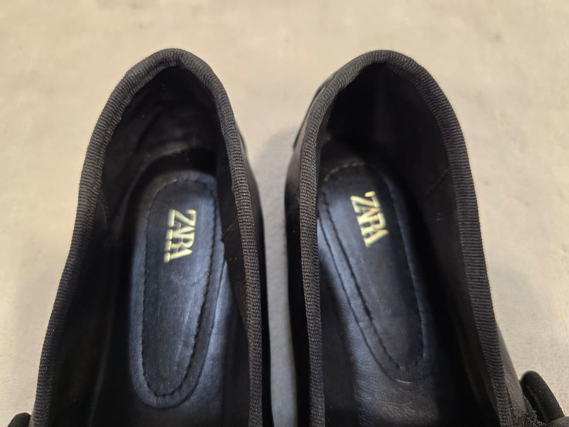 새상품) 자라 ZARA 블랙 메리제인 슈즈 EUR 39(250~255) 상품이미지6