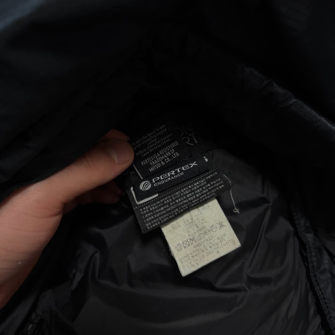 코오롱스포츠 800+ 퍼텍스 다운 패딩 상품이미지5