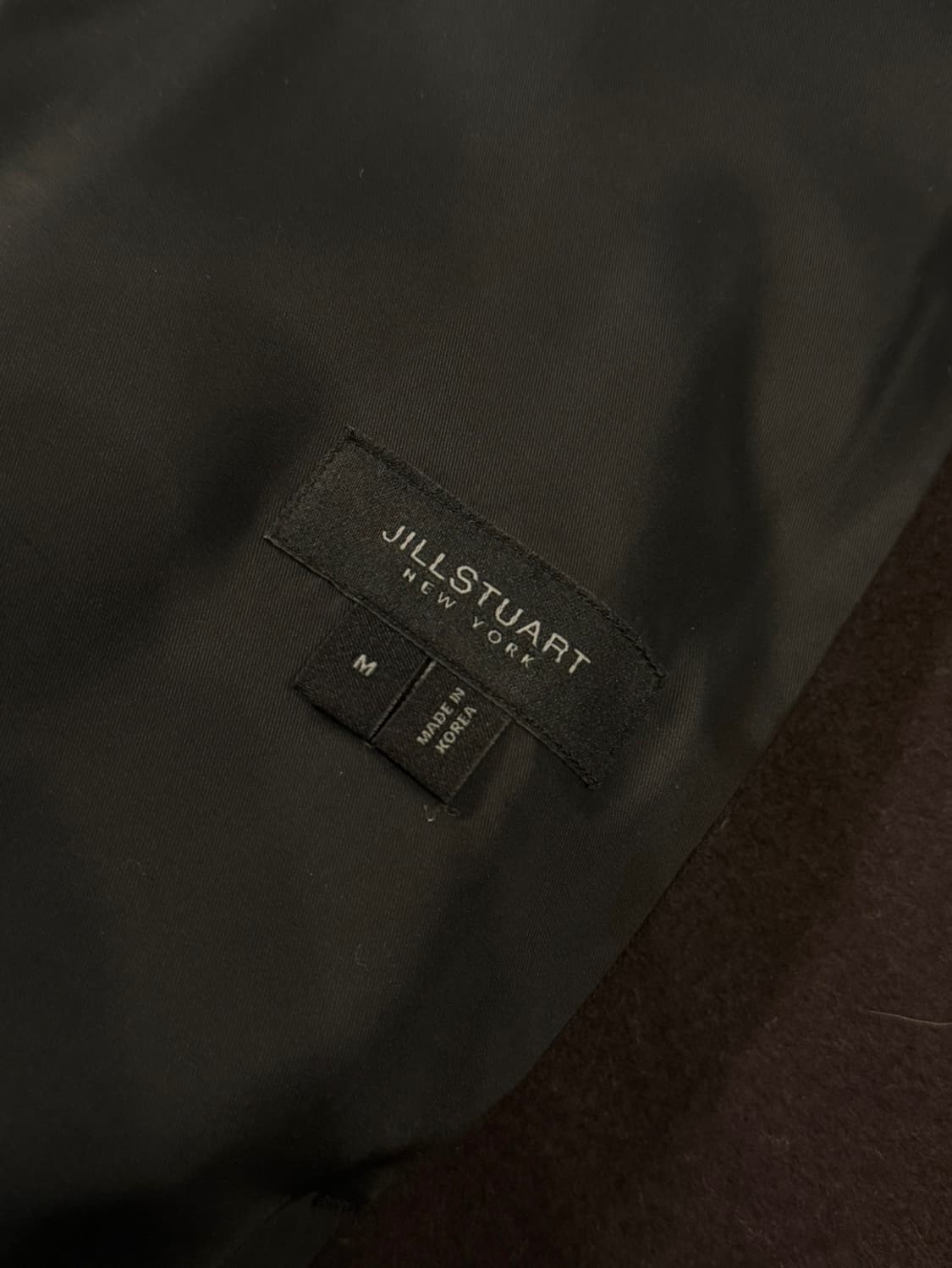 질스튜어트 펠트울 체스터필드 코트 100 상품이미지6