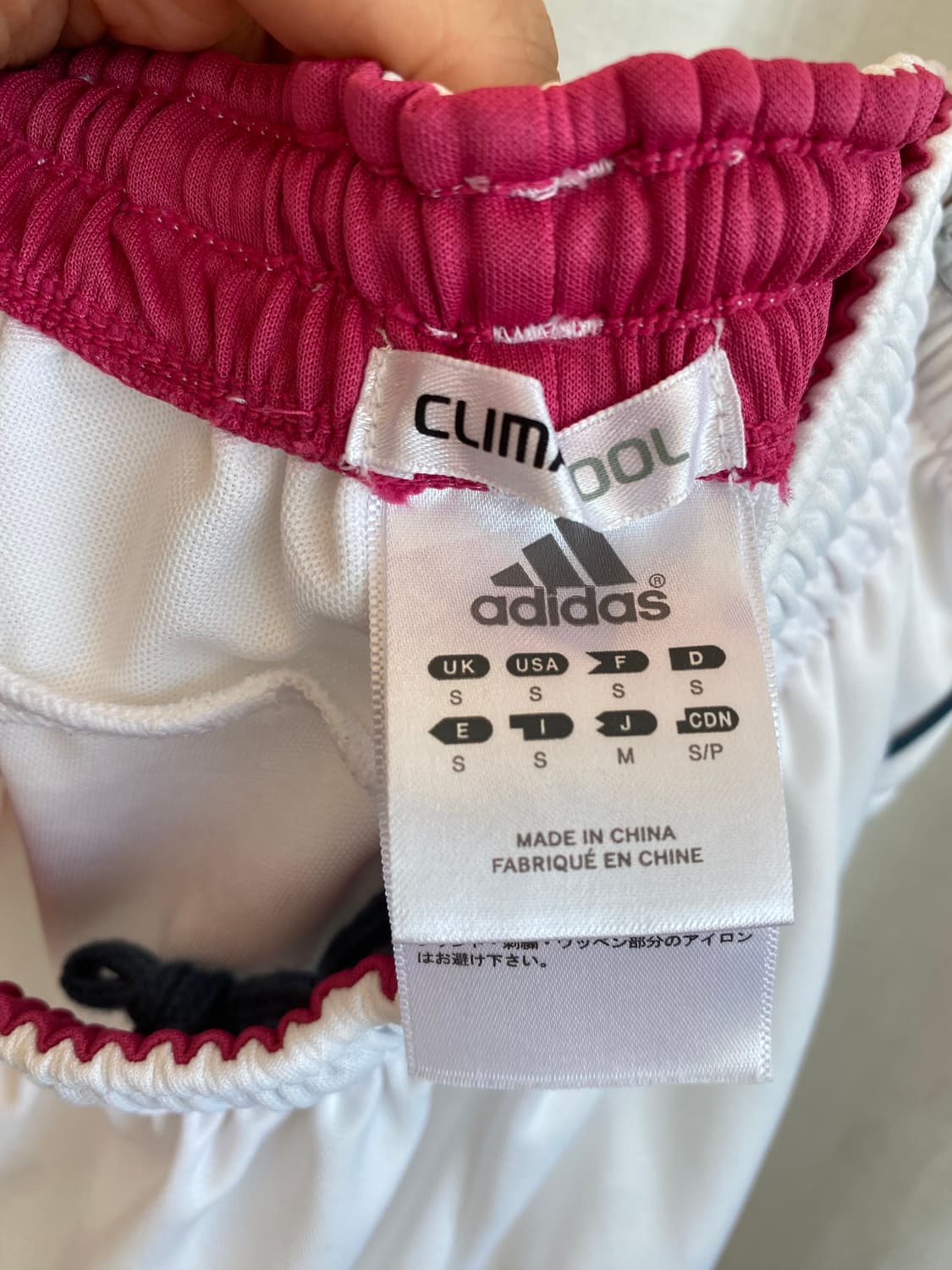 adidas 화이트 숏트랙팬츠(s) 상품이미지7