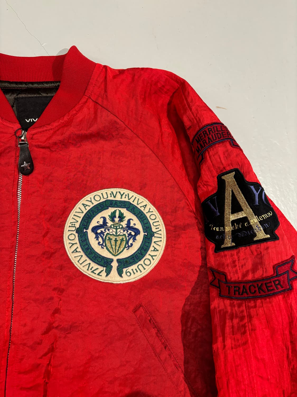 빈티지 봄버 자켓 상품이미지4