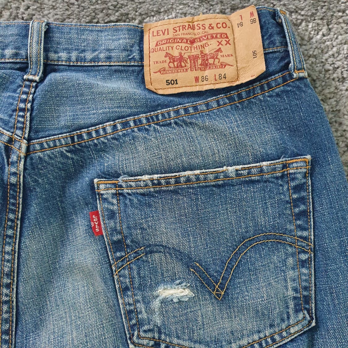 LEVI'S 501 데님 팬츠 상품이미지2