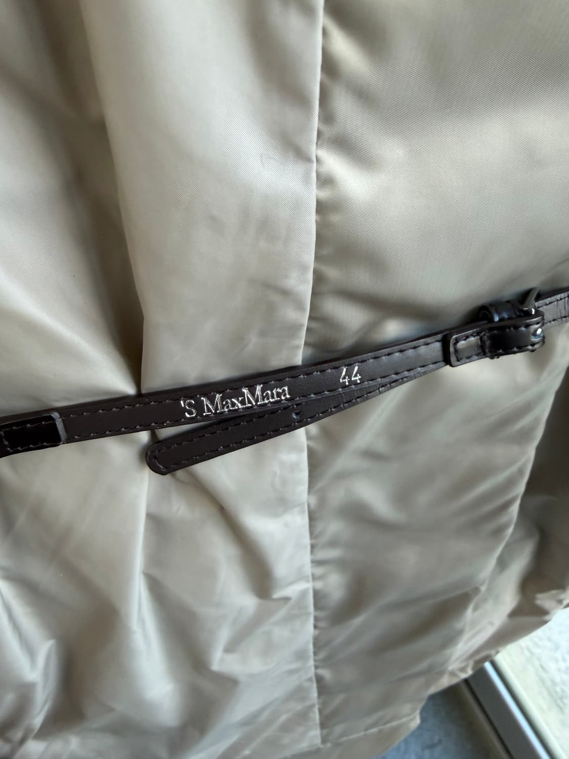 IT44/ 막스마라 리버시블 구스다운 벨티드 패딩 점퍼 상품이미지8