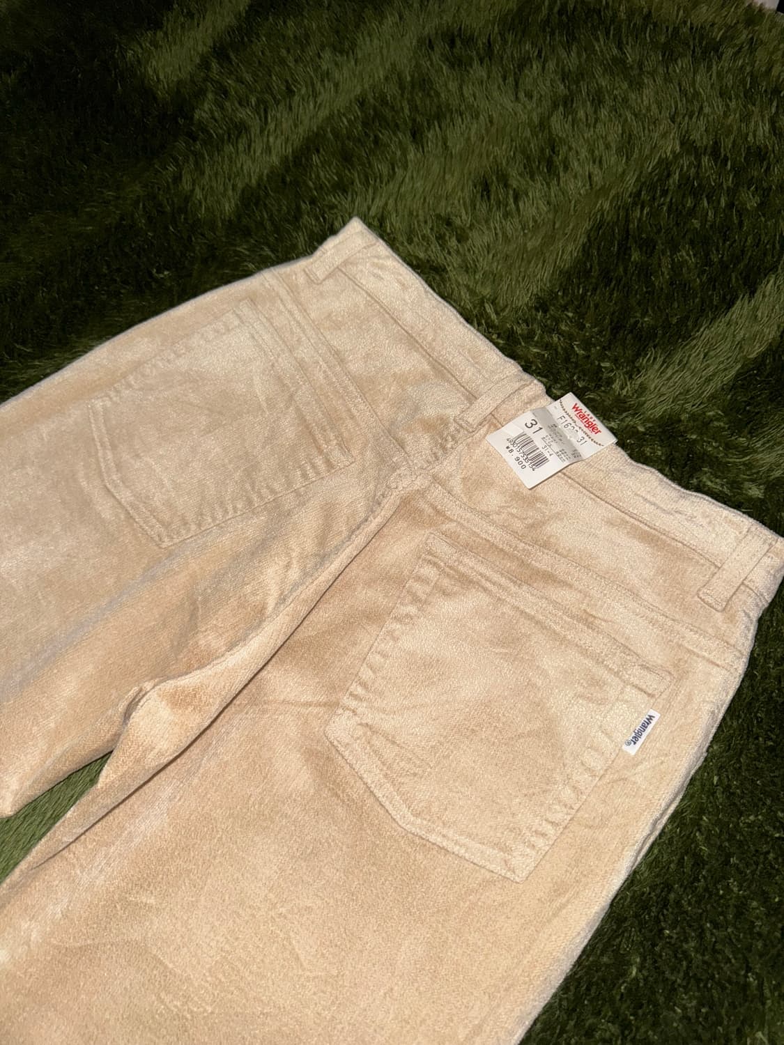[31] 랭글러 텍스쳐드 부츠컷 팬츠 베이지 MADE IN JAPAN 상품이미지8