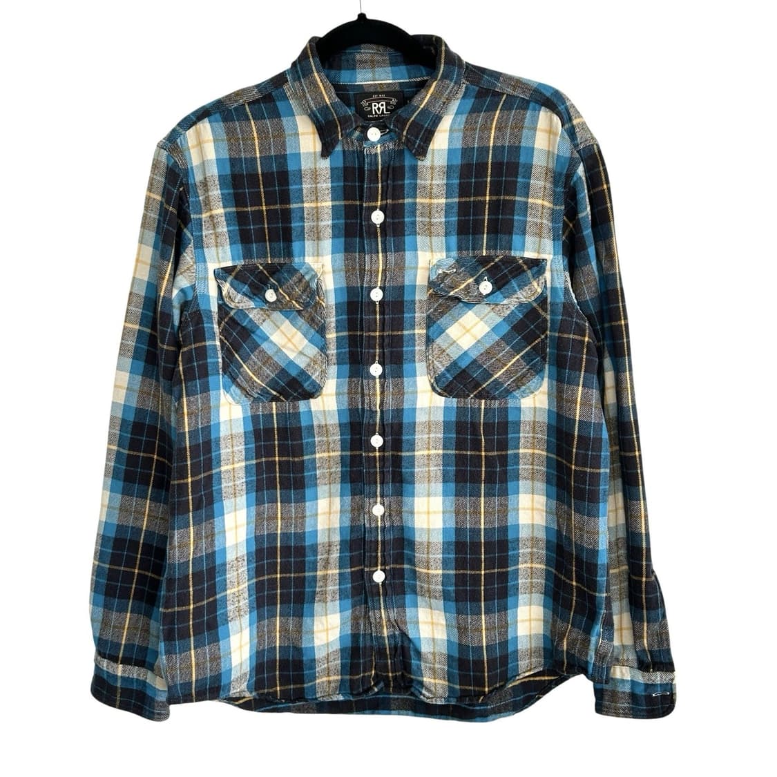 RRL 더블알엘 플레이드 플란넬 워크셔츠 상품이미지1