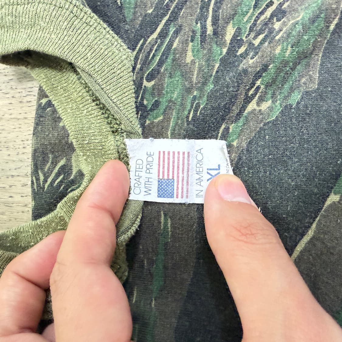 Tiger Camo 싱글 스티치 티 상품이미지4