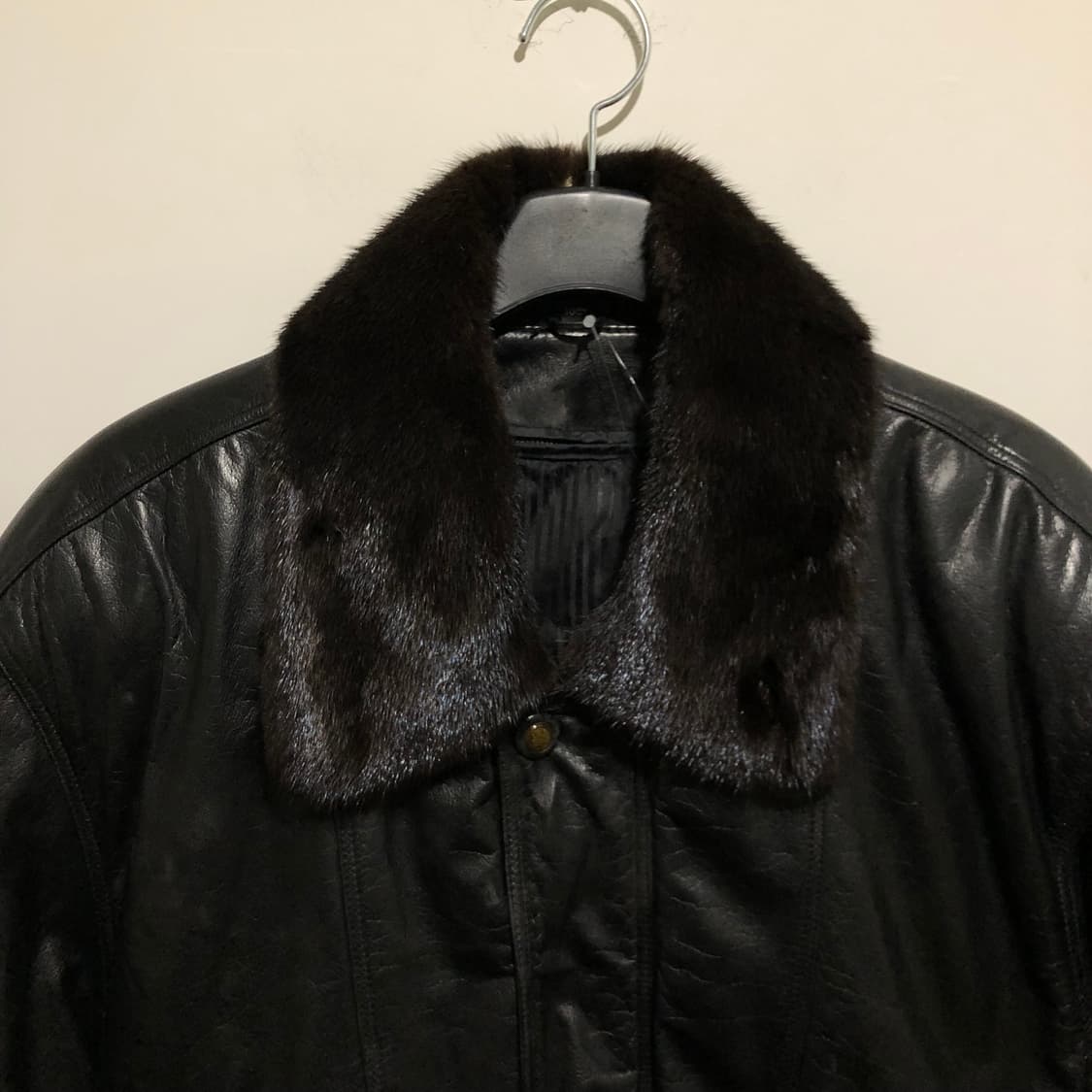 퍼 카라 A2 가죽자켓 상품이미지2