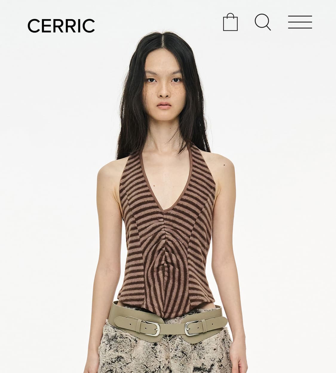 [구함]세릭 슬리브리스 홀터넥 상품이미지1