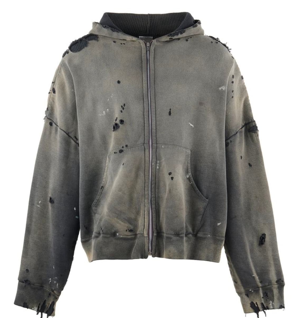 세인트 마이클 25ss 더블 페이스 집업 후디 판매합니다. 상품이미지1