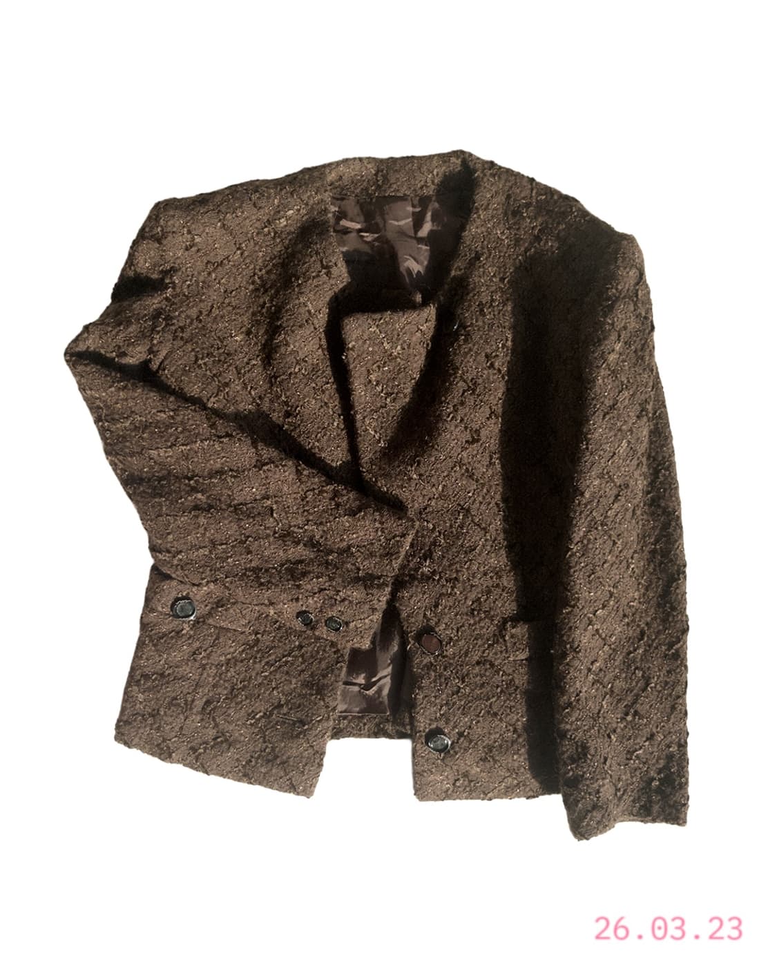Brown Tweed Jacket 갈색 트위드 자켓 상품이미지1