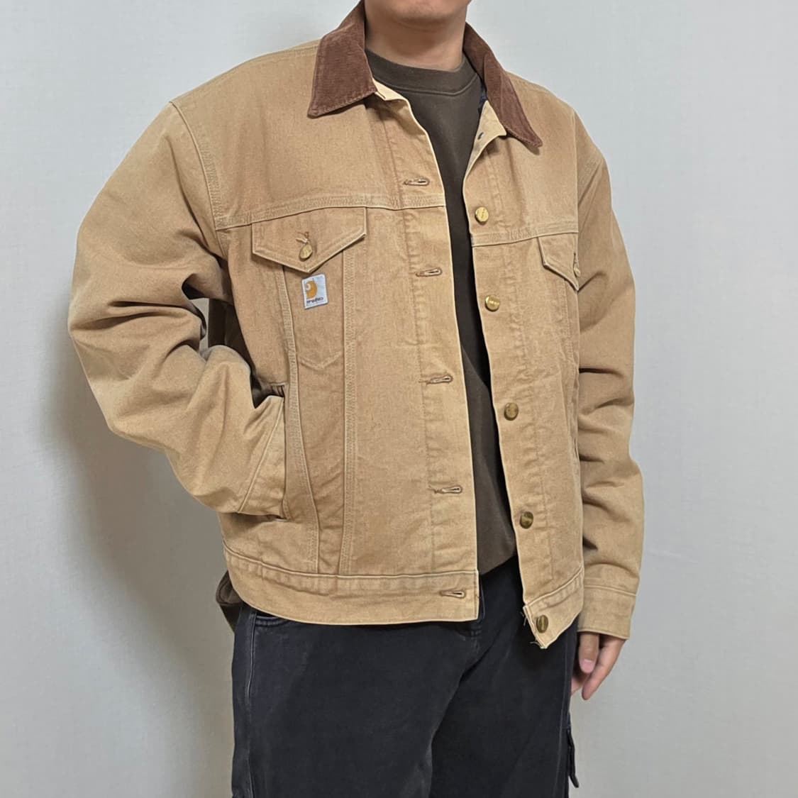 칼하트 트러커 자켓 칼하트 jb0906 칼하트 디트로이트 칼하트 자켓 상품이미지2