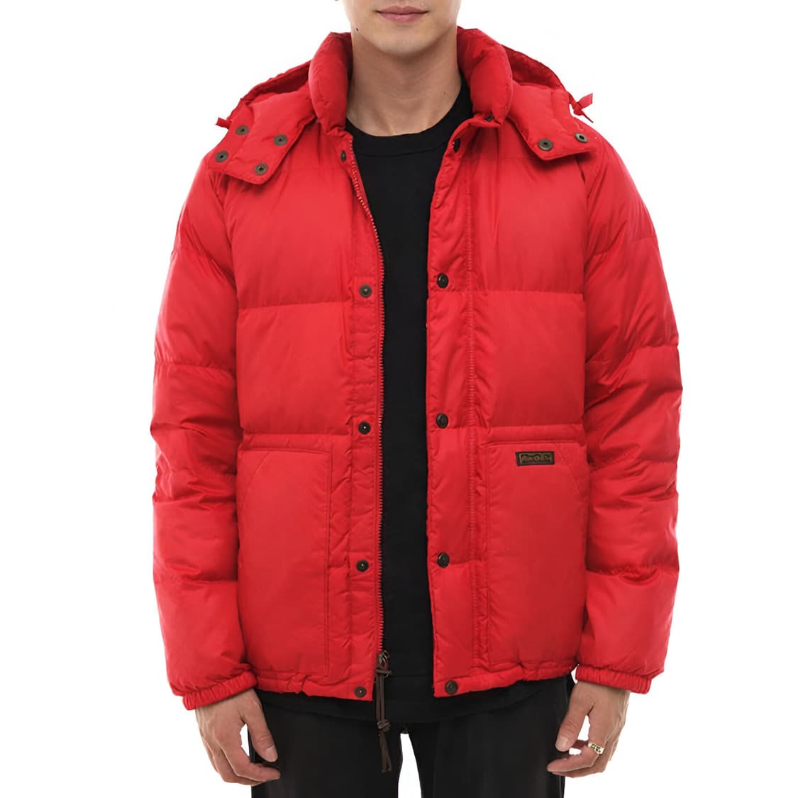 90s 빈티지 폴로랄프로렌 엘름우드 패딩 레드 - M 상품이미지2