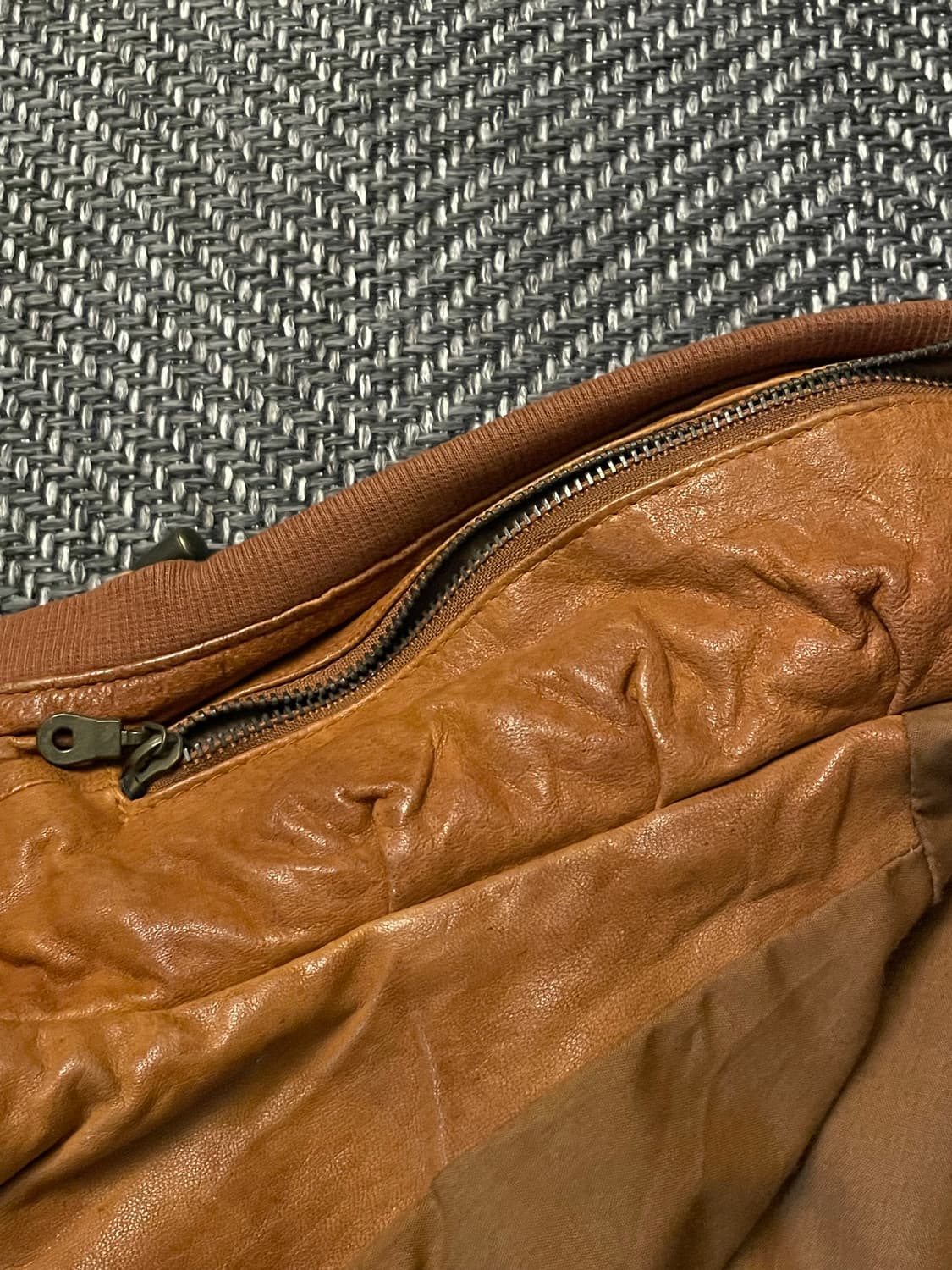 빈티지 양가죽 자켓 상품이미지6