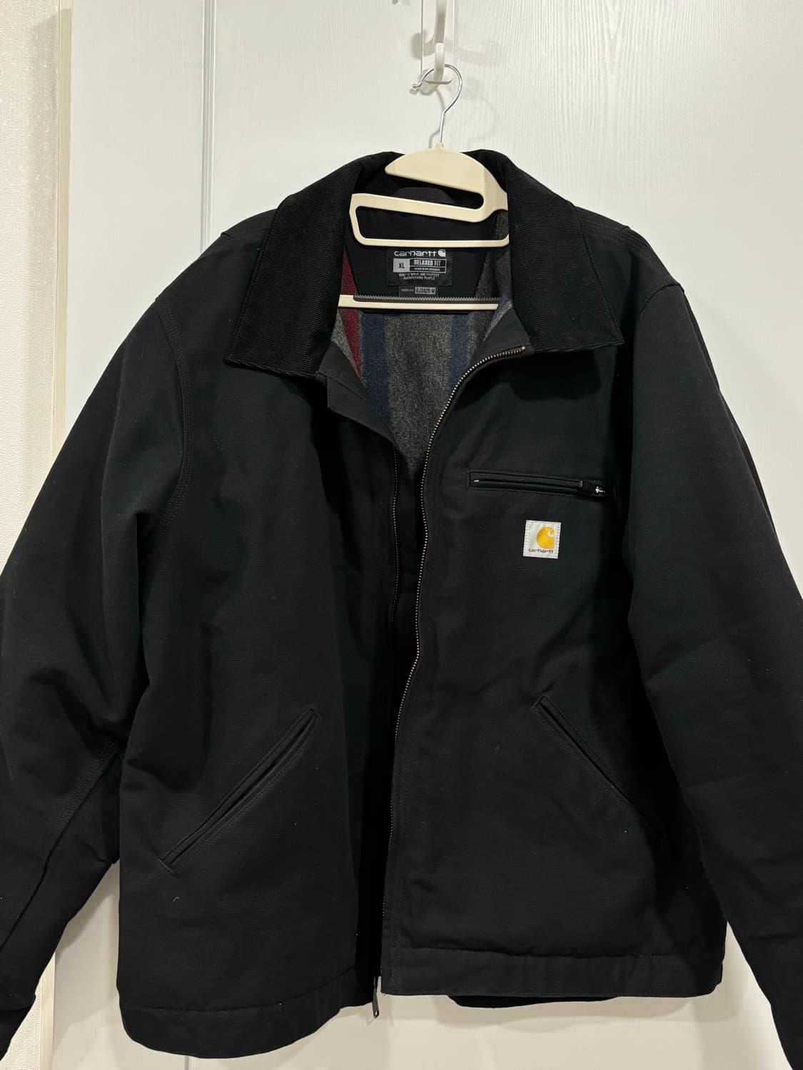 칼하트 US 디트로이트 덕자켓 블랙 XL 상품이미지1