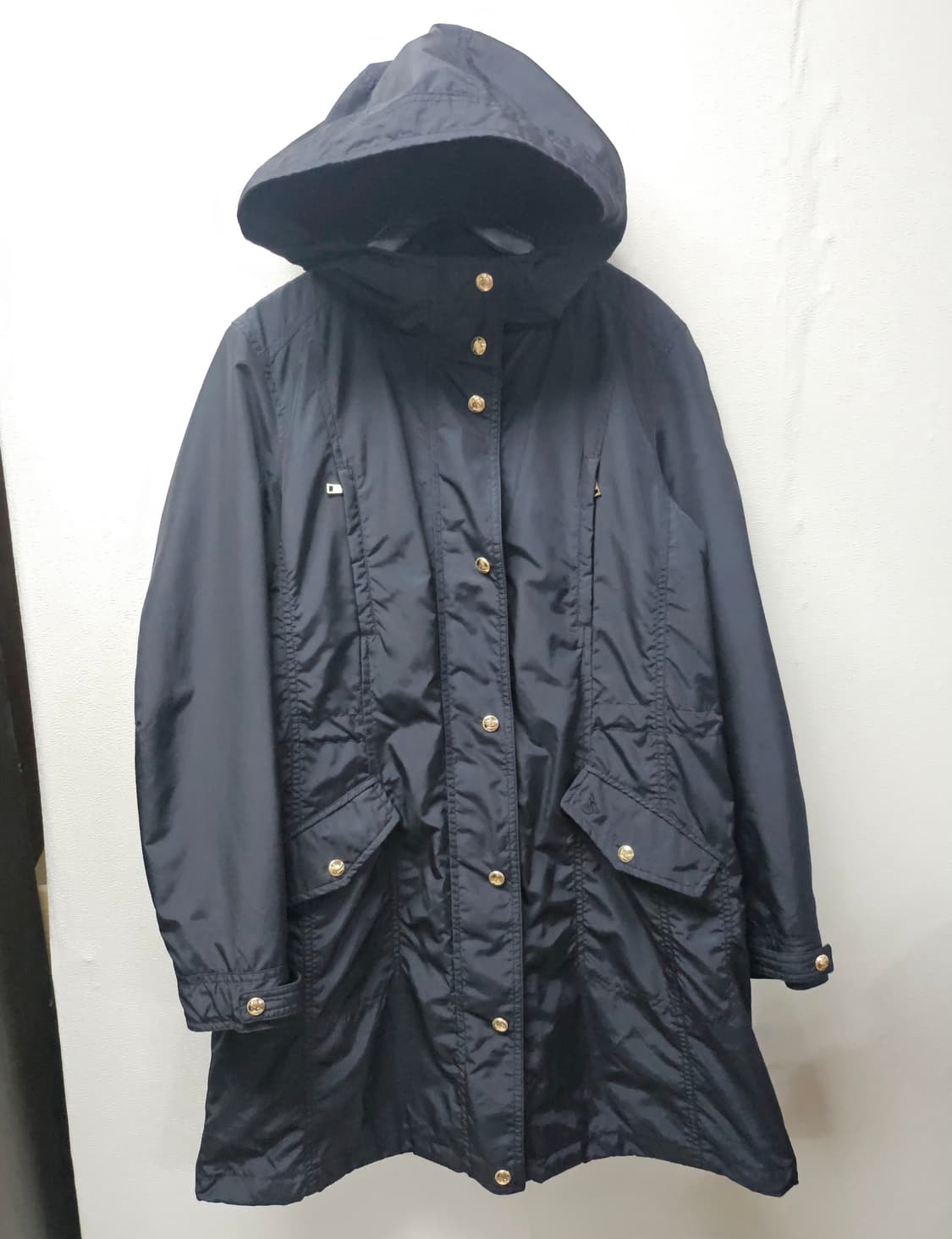 빈폴 후드 롱 야상 자켓  네이비 여성  95 상품이미지1