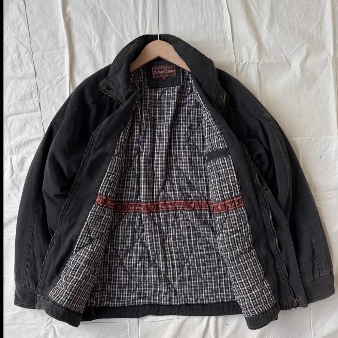  말보루 90s Made in USA 레드 라벨 퀄팅 워크 자켓 상품이미지5