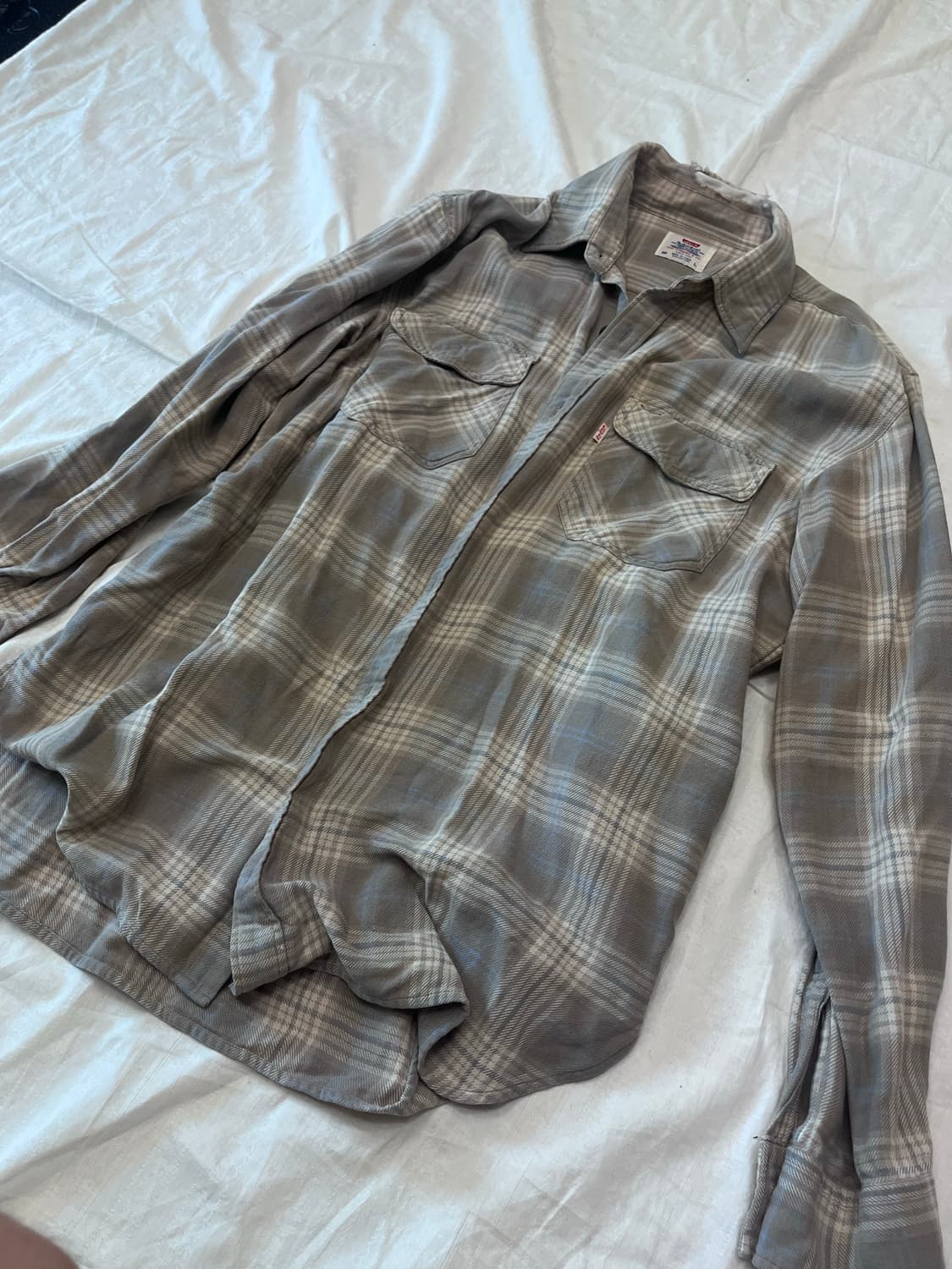 Vintage Levi’s Checked Shirt 상품이미지2