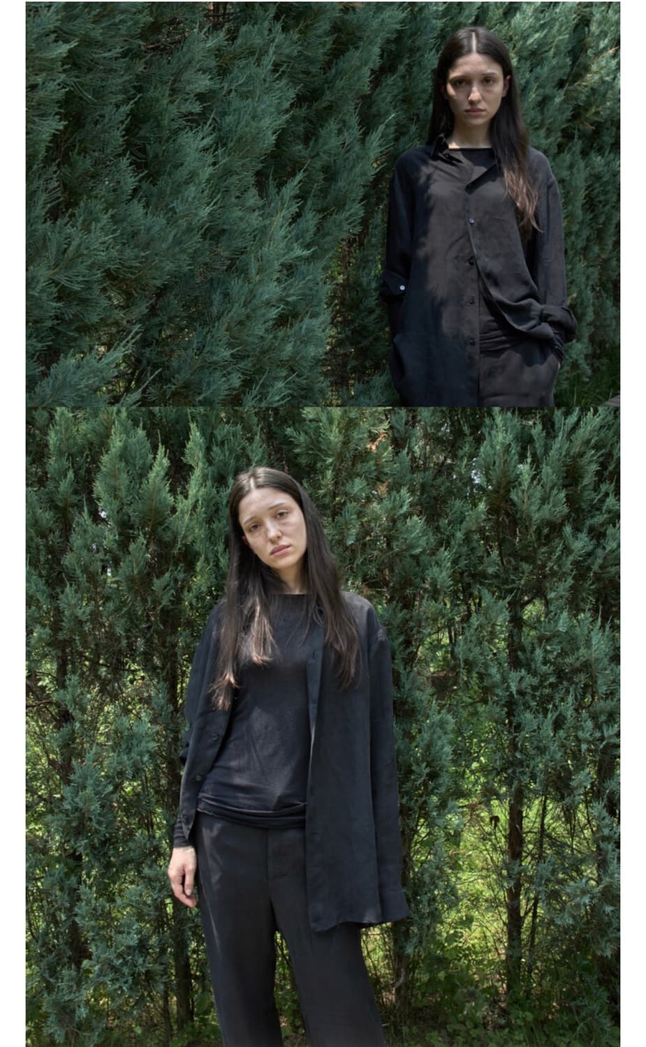 mudule oversized shirts (black cupra) 상품이미지2