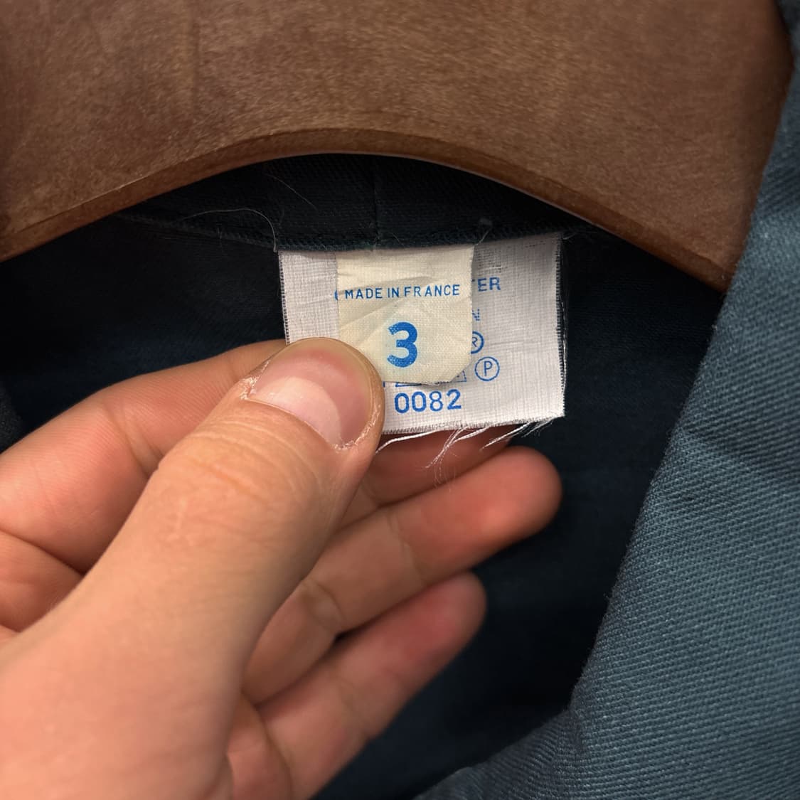 Rare 80s 프렌치 워크 집업 자켓 레어 컬러 지퍼포켓 N325 상품이미지6