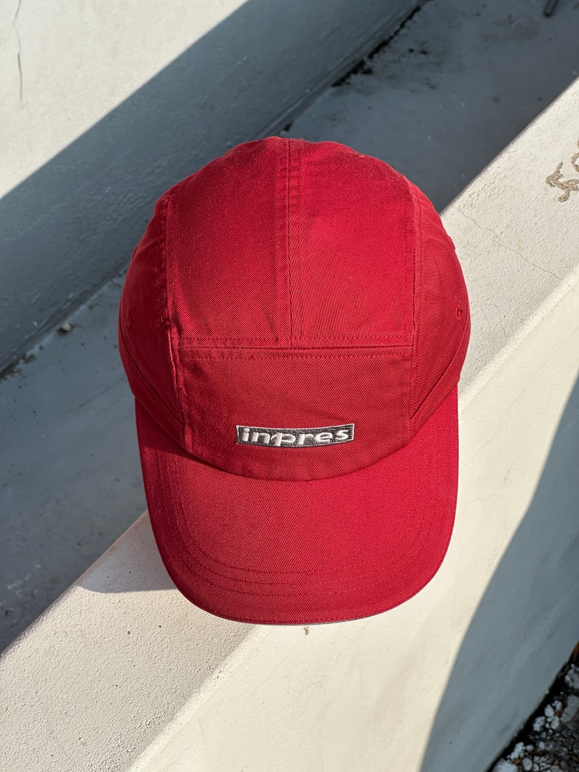 [F] 야마하 inpres 로고 레드 캠프캡 볼캡 모자 골프 상품이미지1