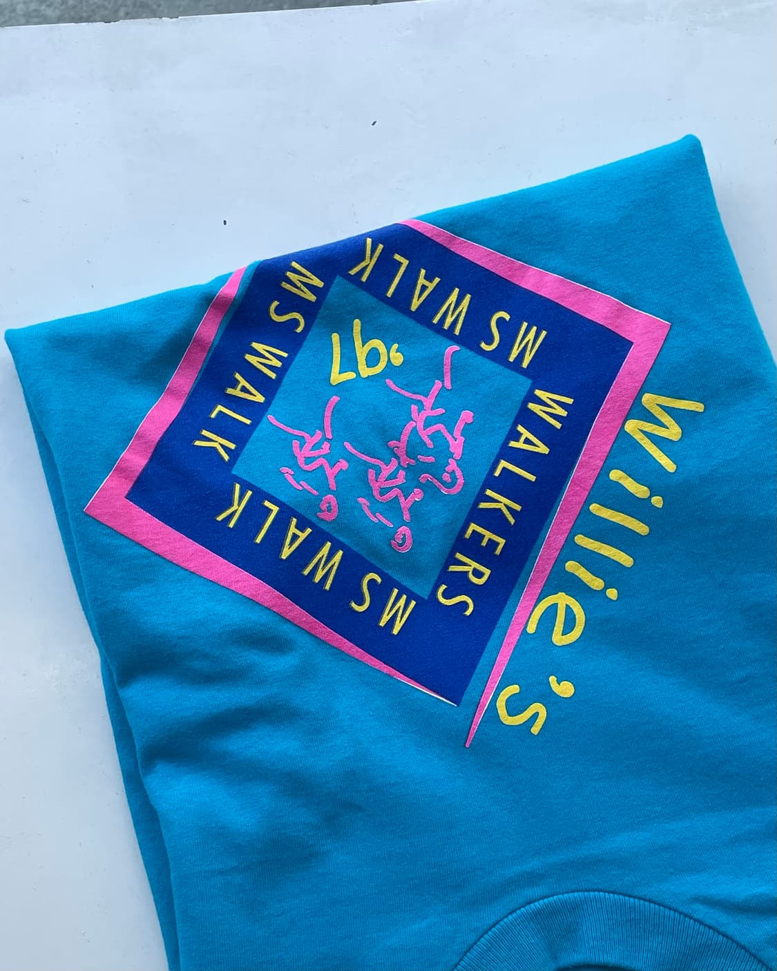 90’s USA “MS Walk” Promo T-shirt  상품이미지9
