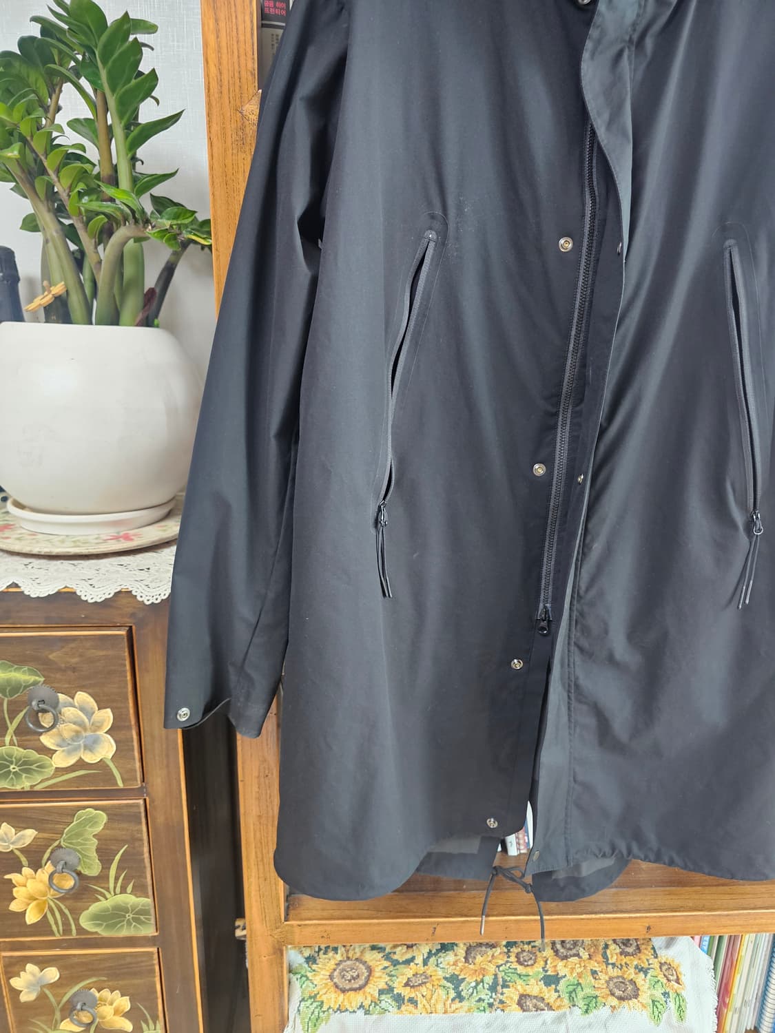 씨피 cp컴퍼니 프로텍 코트 자켓 팔아요 바람막이 나일론 바람막이 100 상품이미지5