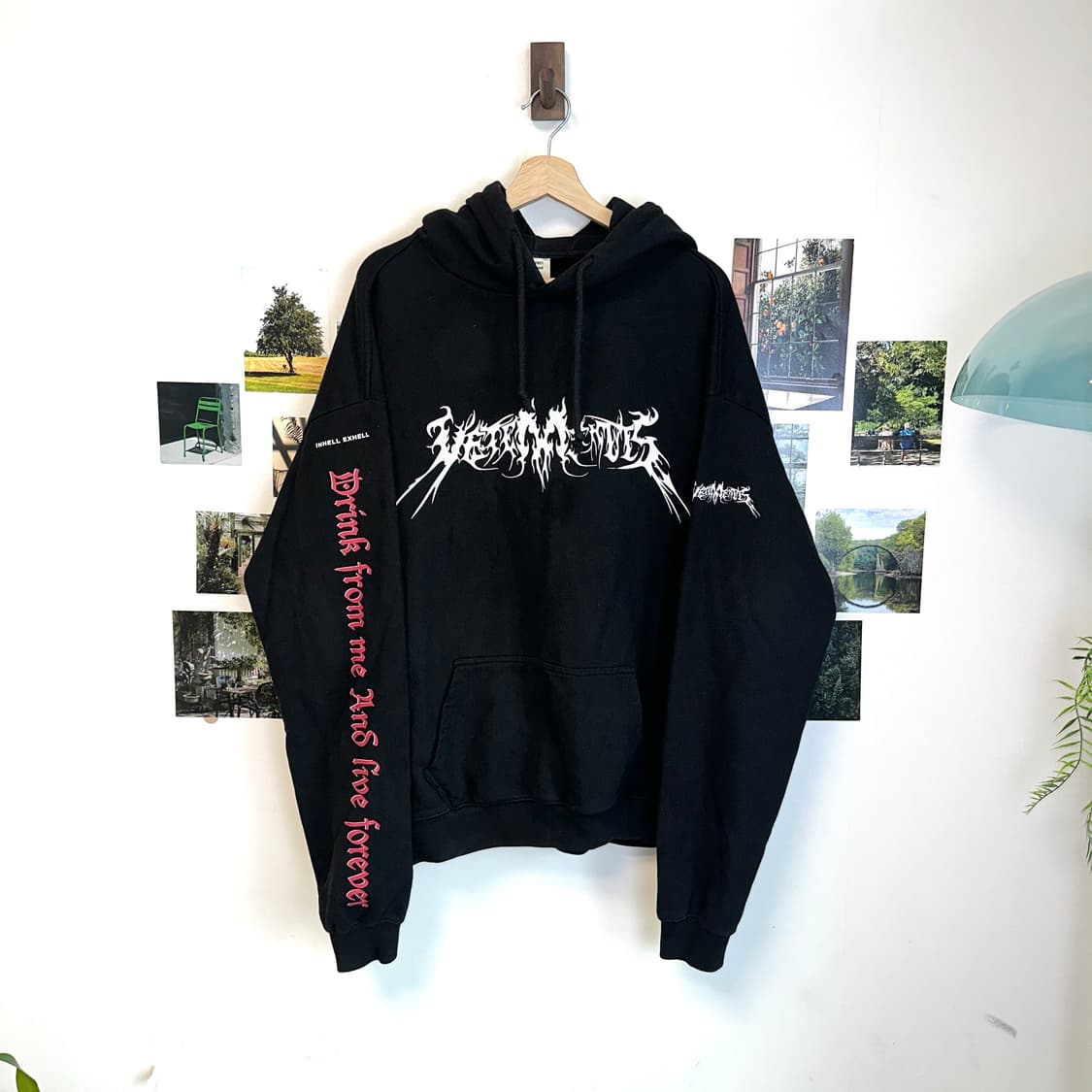 Vetements 17f/w darkness hood  상품이미지1