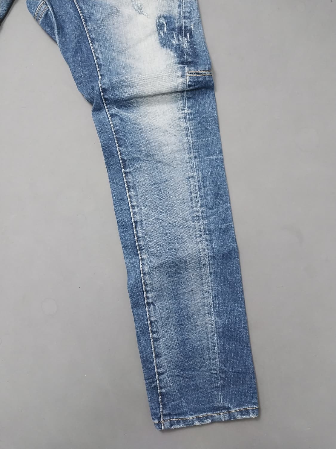 [32] 정품 디스퀘어드2 블루탭 타이디바이커진 청바지 상품이미지5