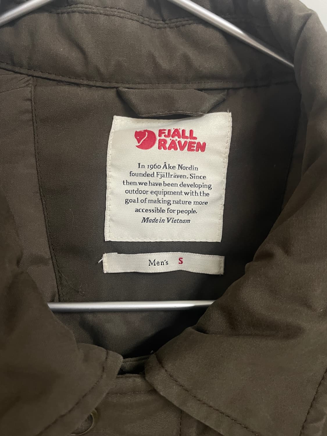 피엘라벤 FJALLRAVEN 오빅 울 패디드 자켓 다크 올리브 S 상품이미지4