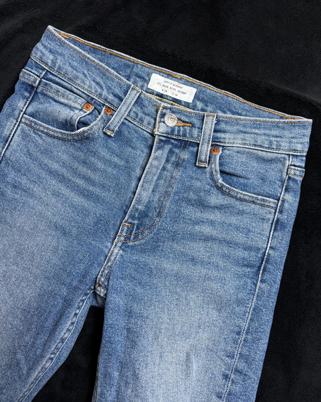 일본빈티지 리바이스 721 High Rise Skinny 상품이미지4