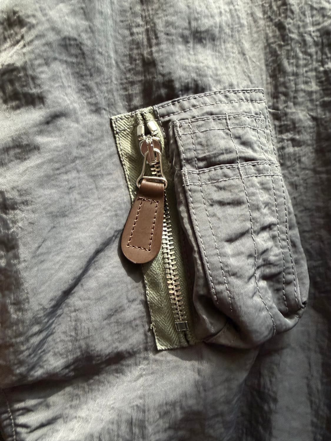 블랙아웃 ma-1 그레이 상품이미지7