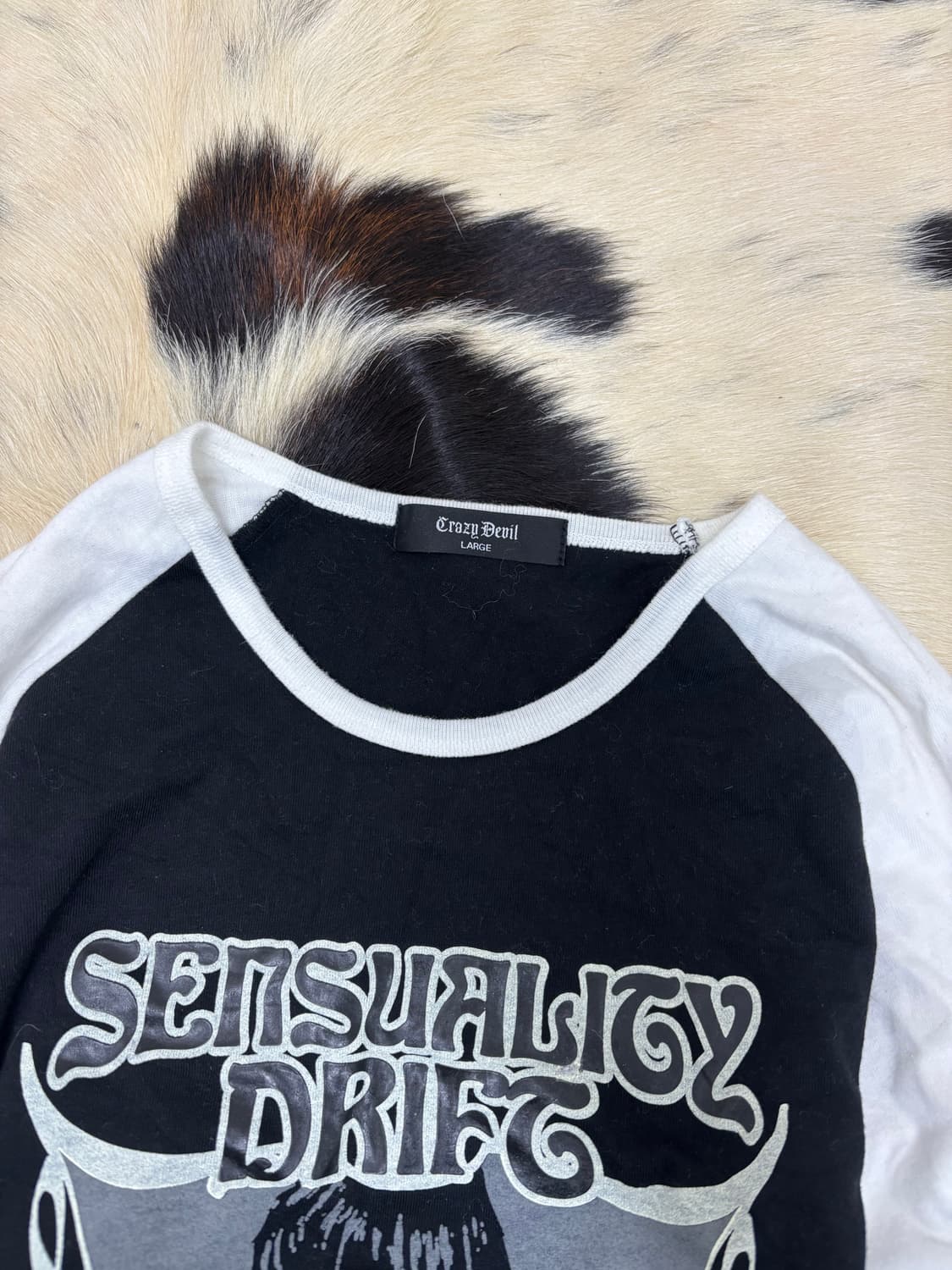 [Crazy Devil]2000s Girl Print Sleeve 상품이미지6