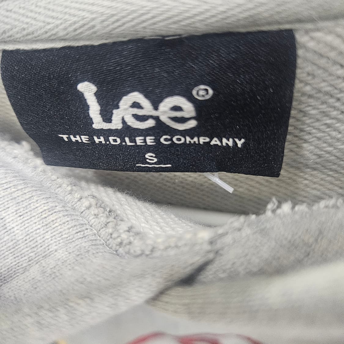 빈티지 Lee 멀티컬러 로고 후드티 상품이미지3