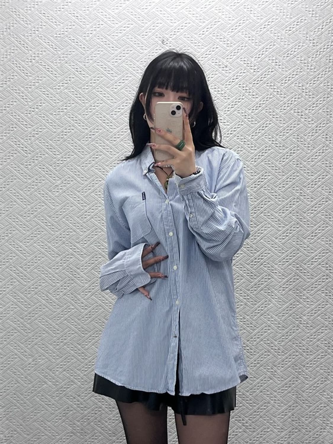 바버 빈티지 캐주얼 모던시크 스트라이프 셔츠 105 C11550 상품이미지1