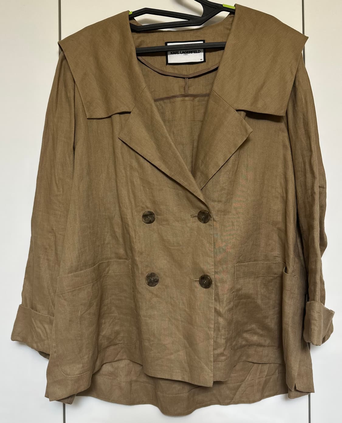 칼 라거펠트 린넨 마 혼방 자켓 상품이미지1