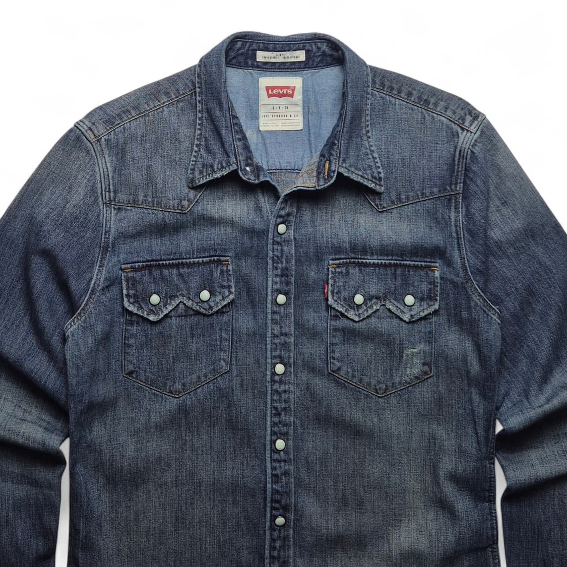 [S] 리바이스 웨스턴 데님셔츠 상품이미지2