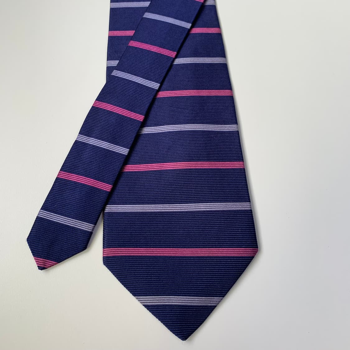 브룩스브라더스 스트라이프 명품 100실크 정장넥타이 A+등급 상품이미지4