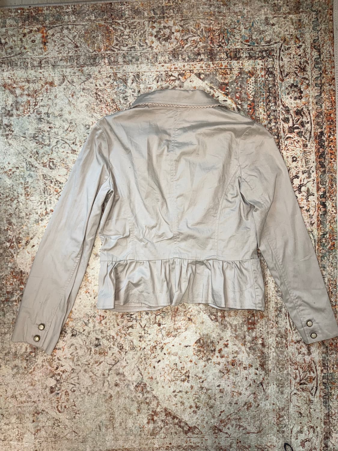 Vintage cotton shirring jacket  상품이미지2