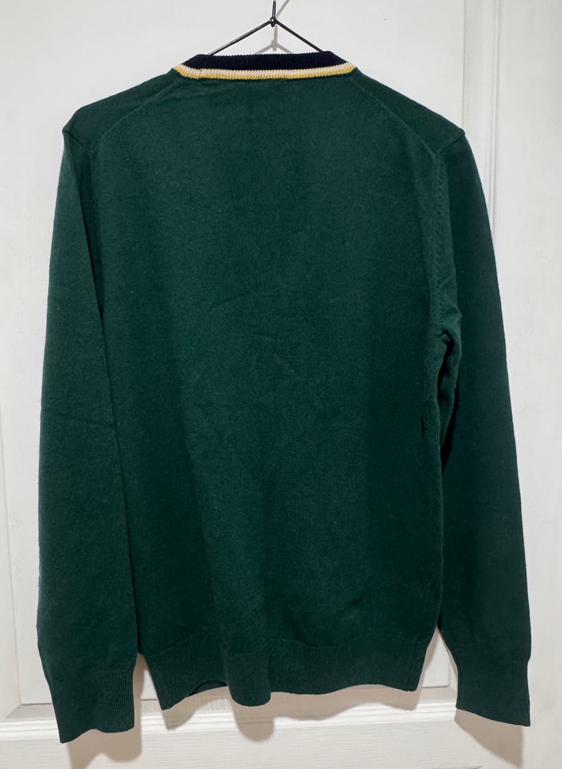 라코스테 라이브 남여공용 95 그린 모 가디건 상품이미지2