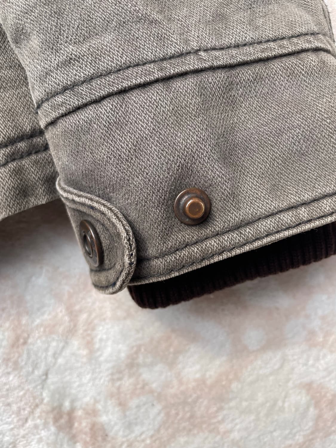 빈티지 y2k 그레이 쉐르파 자켓  상품이미지7