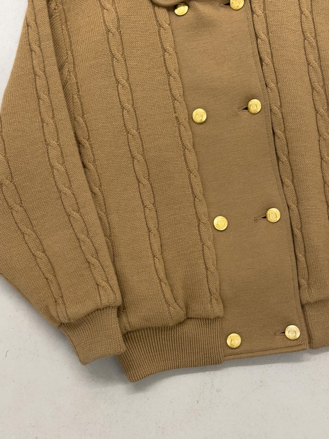 버버리 체크 스웨터 가디건 상품이미지3