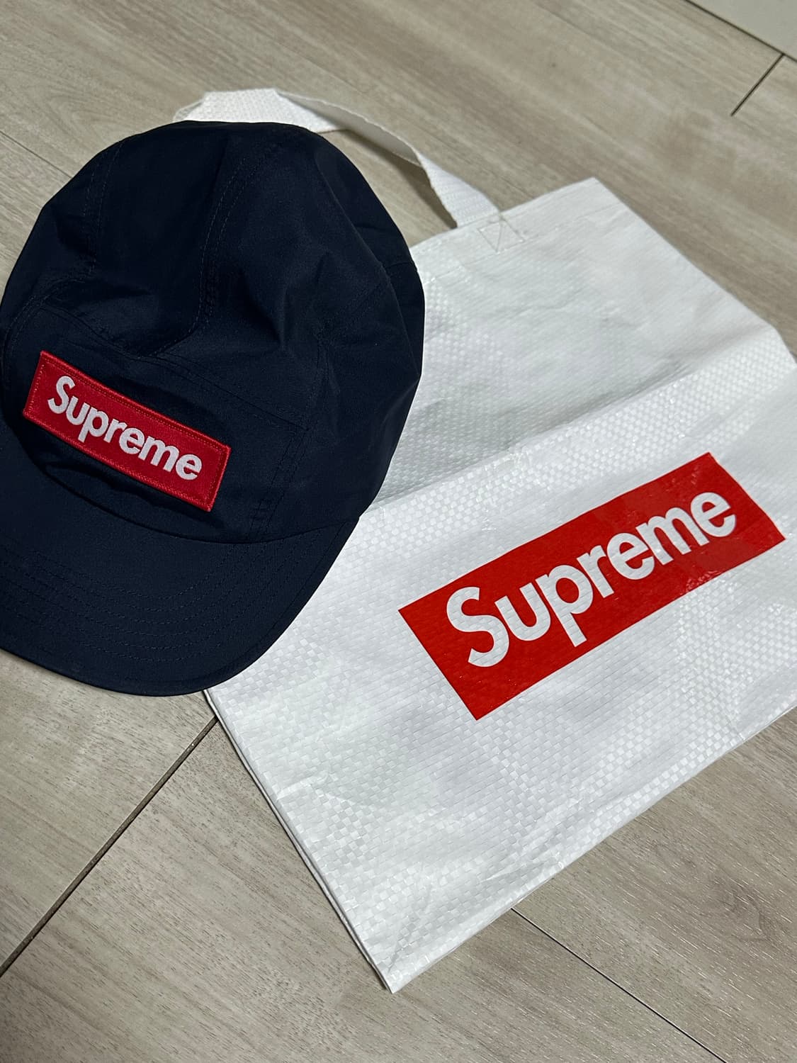 Supreme Gore-Tex Camp Cap Navy - 25SS 상품이미지1