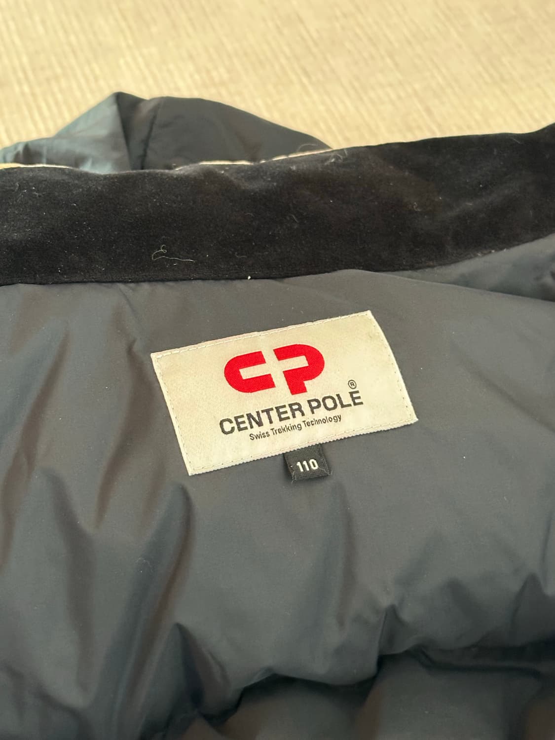 새상품) 센터폴 다운점퍼 110 상품이미지10