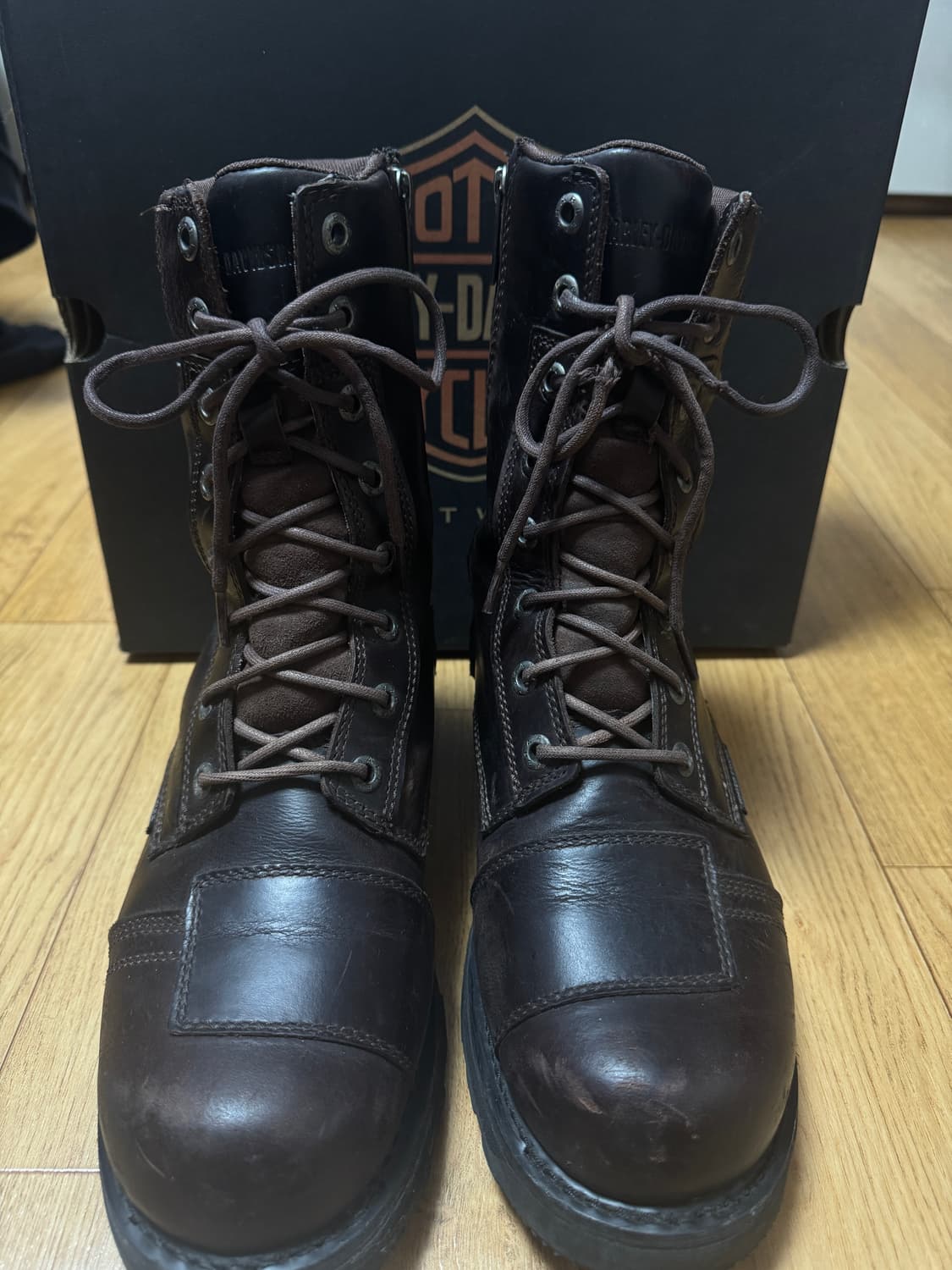 할리데이비슨 에저튼 모터사이클 부츠 상품이미지1