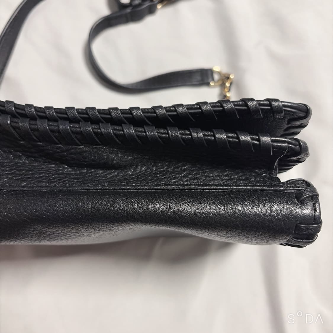 토리버치 블랙 레더 크로스백 체인백 상품이미지7