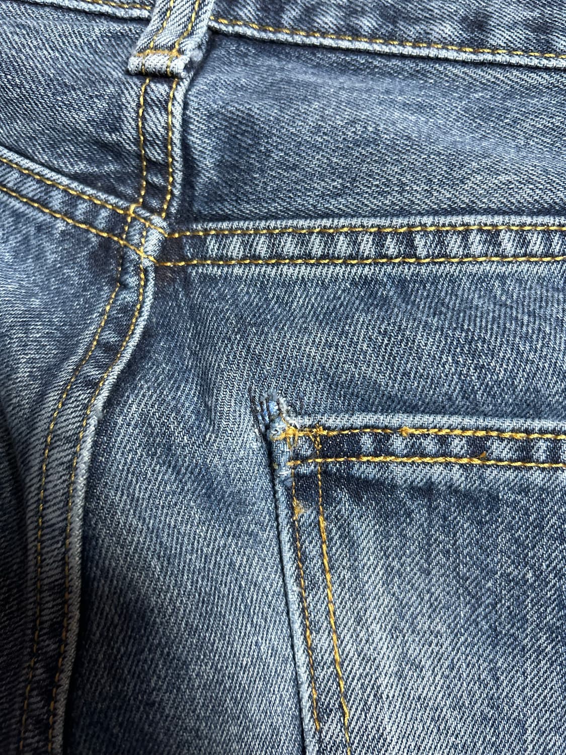 해칭룸 와이드 커브진 와커진 블루 4 상품이미지4