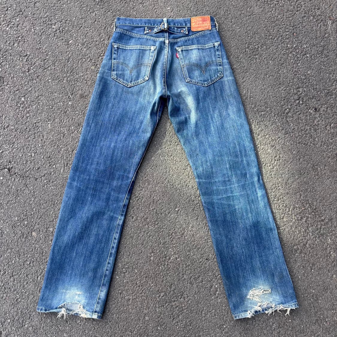 90년대 일본 리바이스 702-xx 빅e 셀비지 상품이미지5