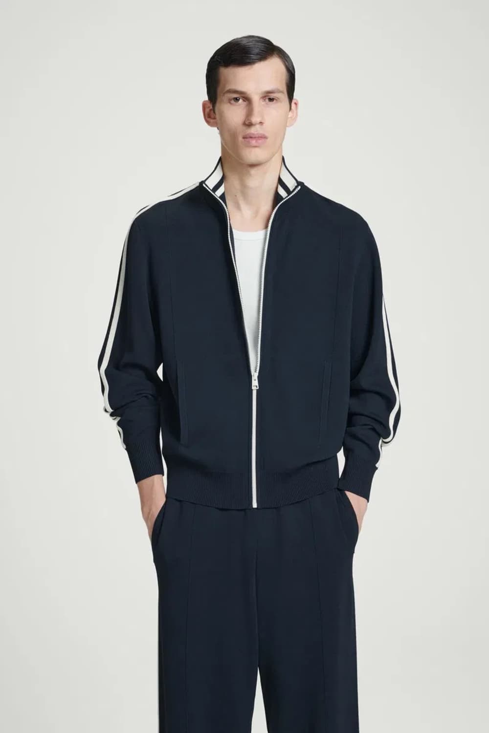 코스(Cos) 니트 트랙자켓 셋업  상품이미지1