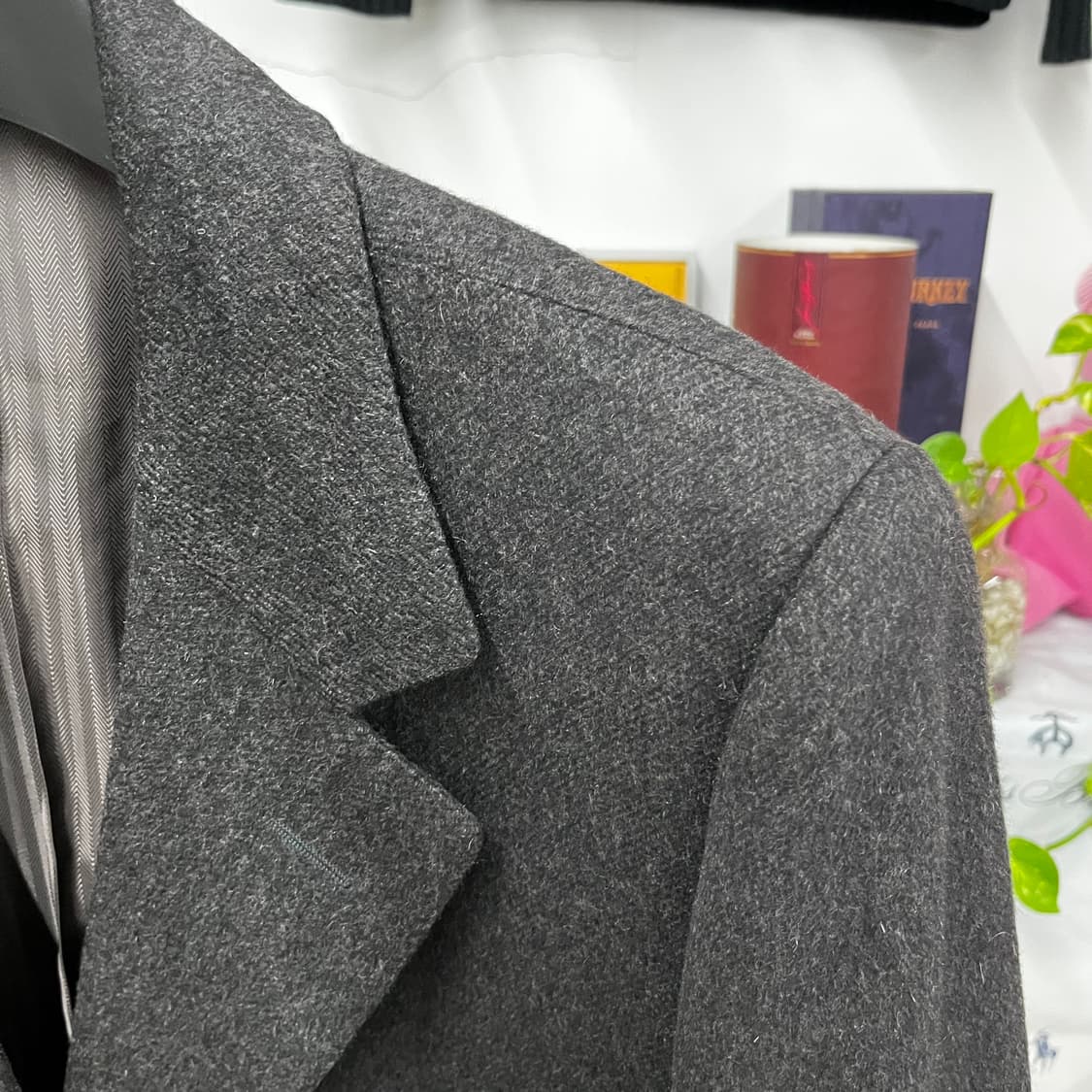 에르메네질도제냐 캐시미어100% 싱글코트 52 상품이미지3